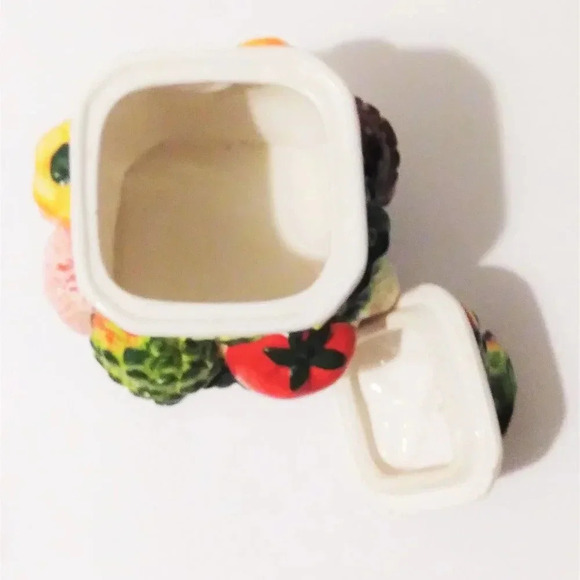 KMO Vintage Fruit Canister Jar with Lid - Picture 8 of 9